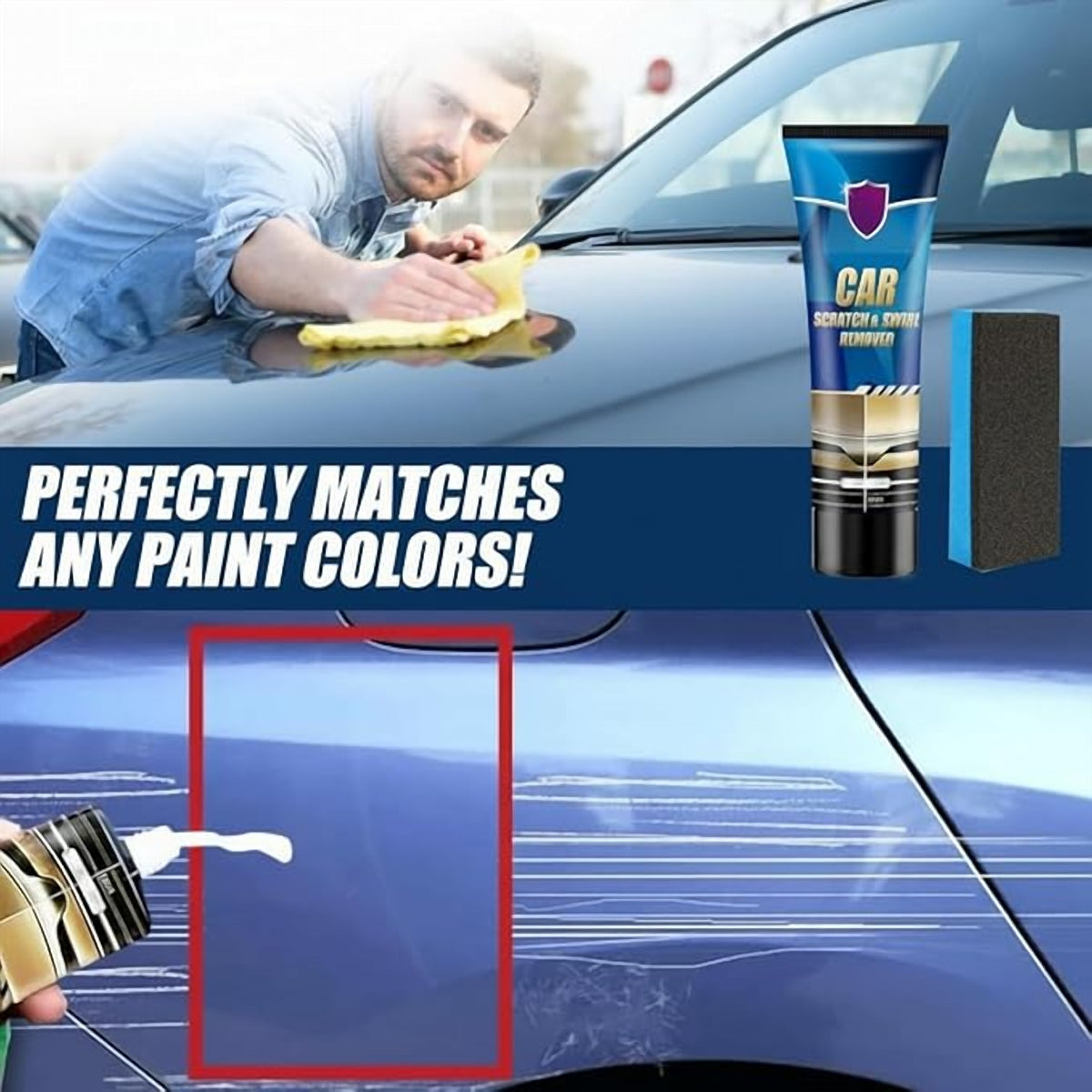 Rayhong Car Scratch & Swirl Remover – 60 ml