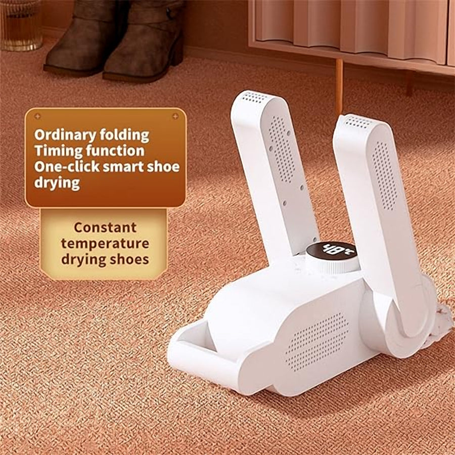 Foldable Electric Shoe Dryer with Timer