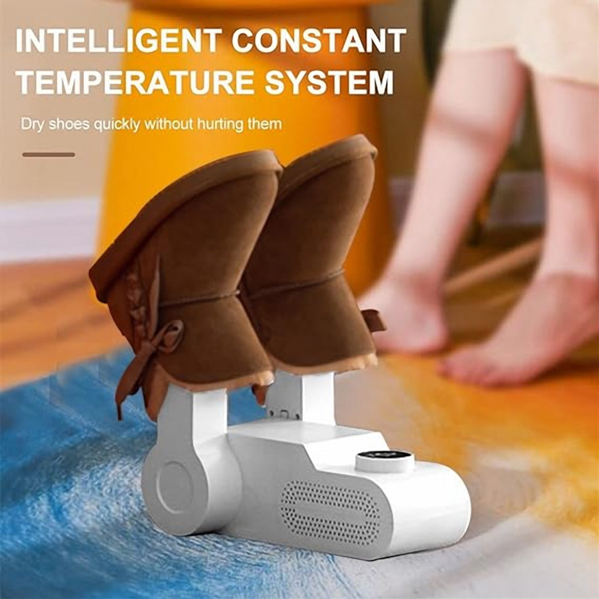 Foldable Electric Shoe Dryer with Timer