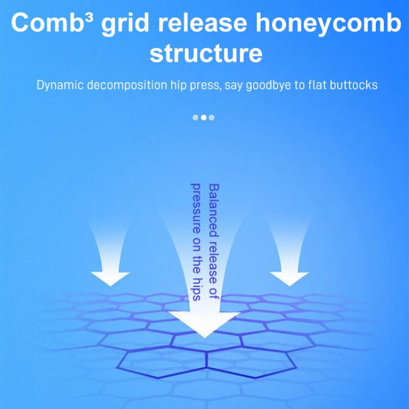 Cooling Gel Seat Cushion – Honeycomb for Car & Office