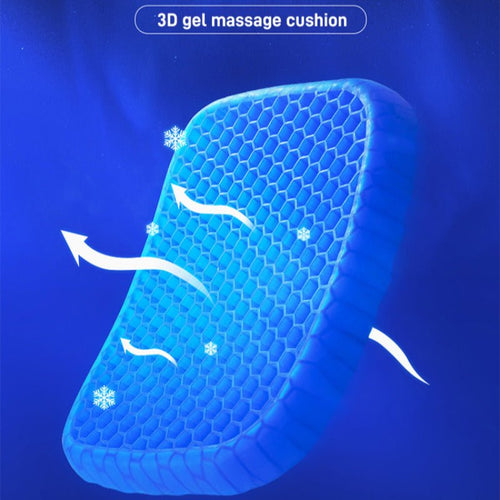 Cooling Gel Seat Cushion – Honeycomb for Car & Office