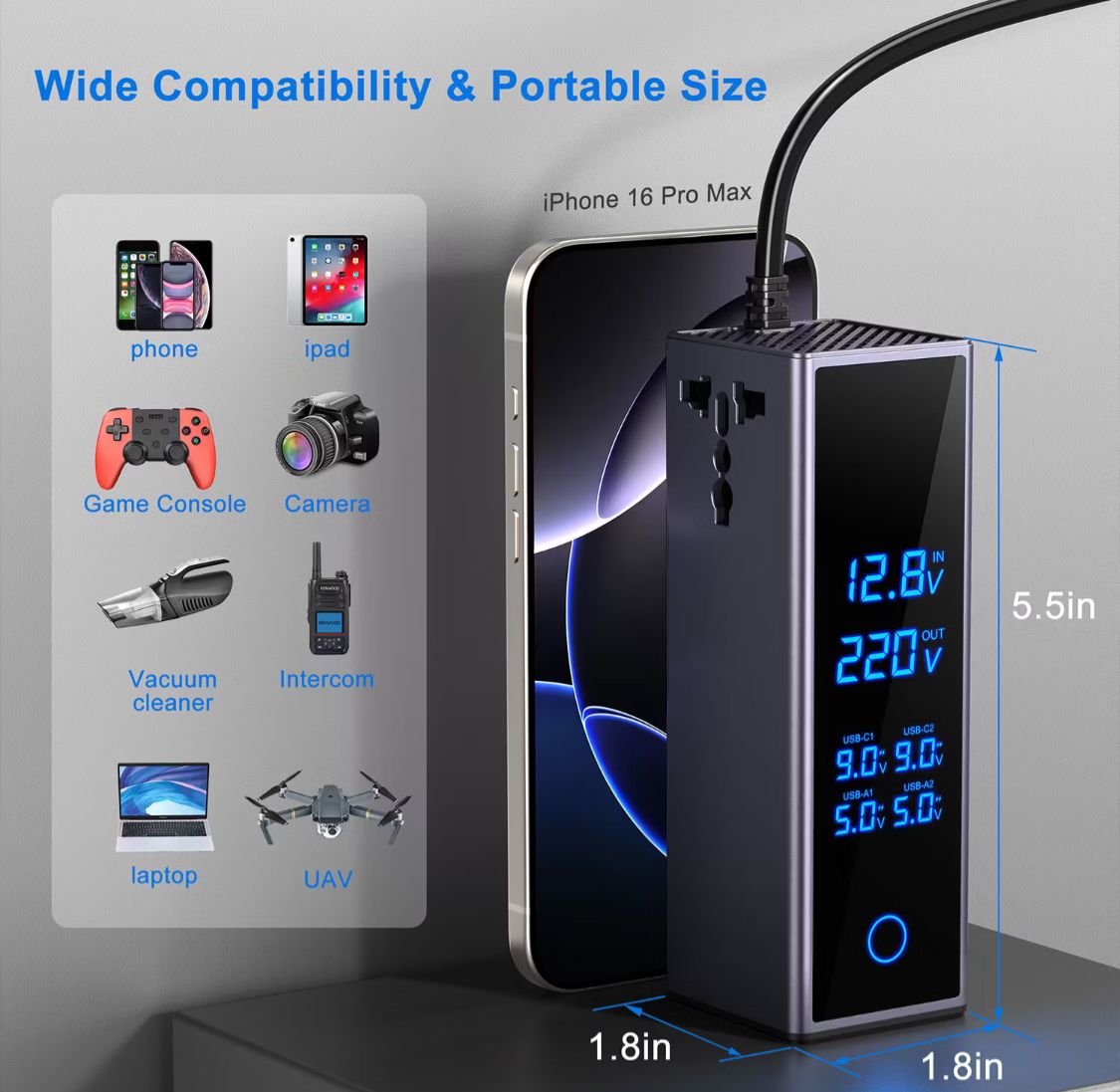 Socket Car Power Inverter