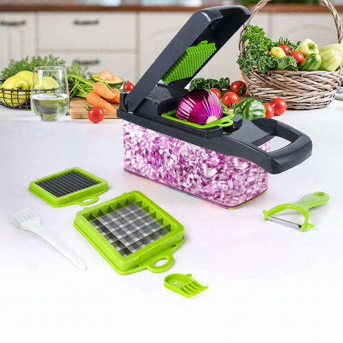 Vegetable Chopper & Slicer with Container