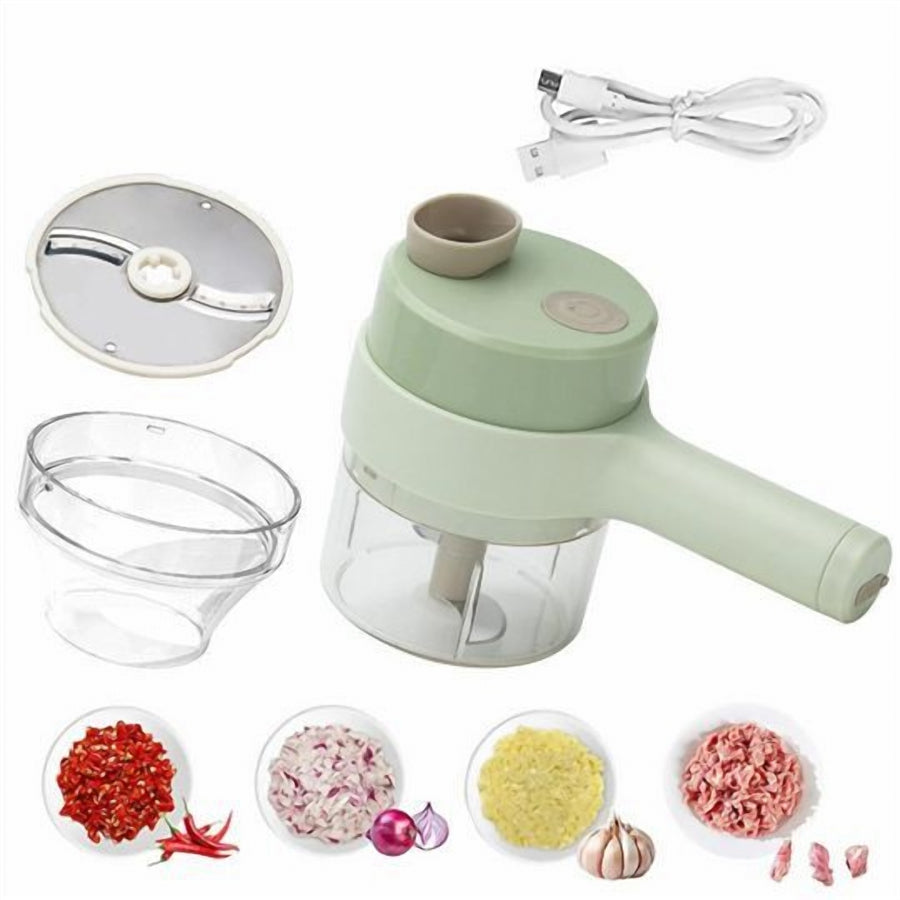 Mini Wireless Garlic & Food Chopper – USB Rechargeable